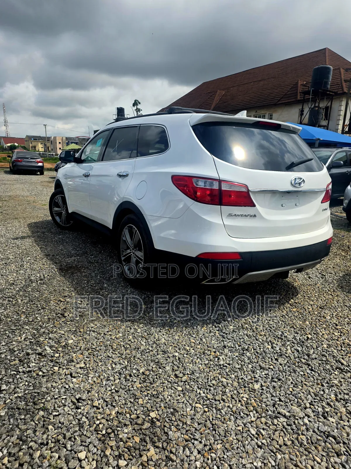 Hyundai Santa Fe 2015 White