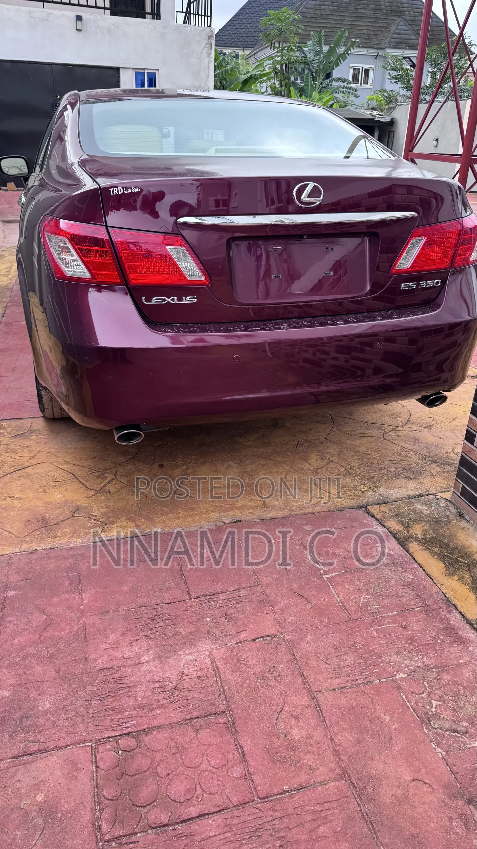 Lexus ES 350 2008 Red