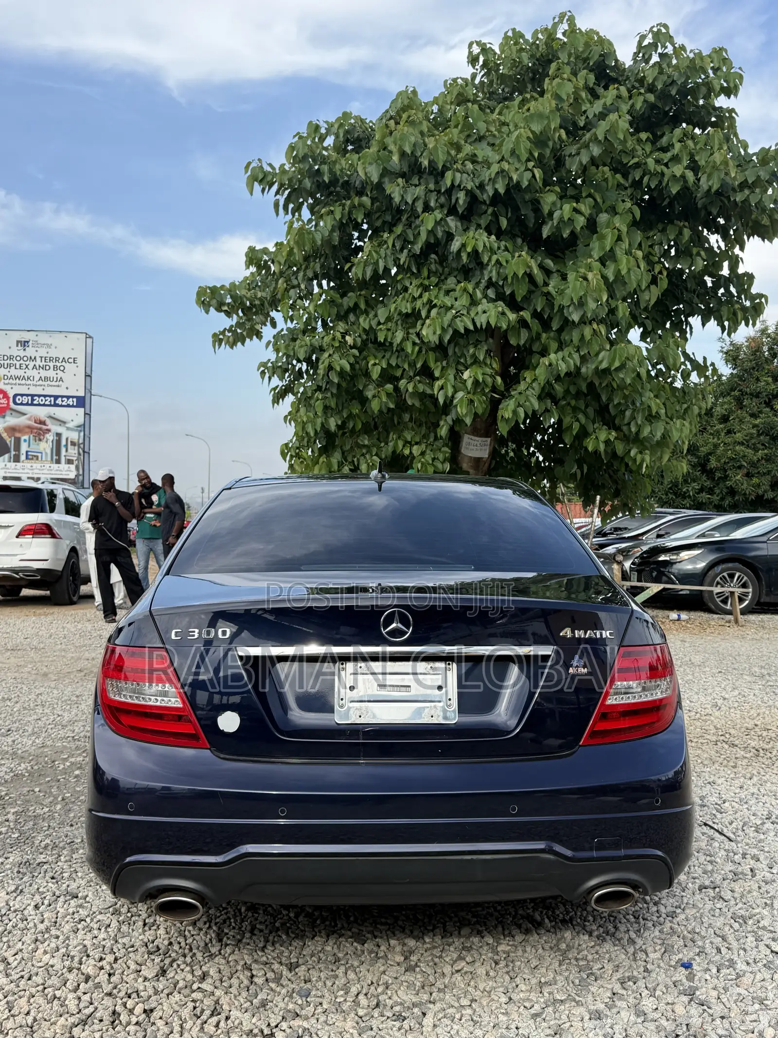 Mercedes-Benz C300 Luxury 4Matic Sedan AWD (3.5L 6cyl 7A) 2013 Blue