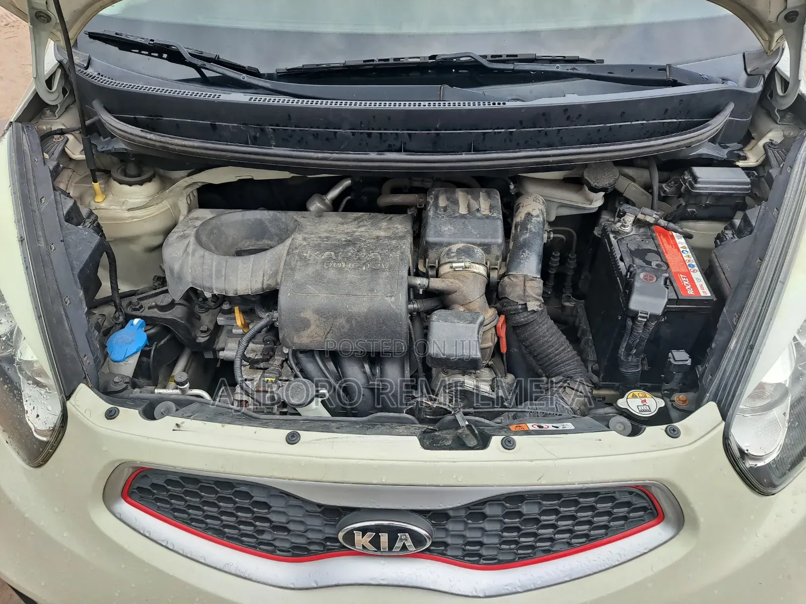 Kia Morning 2012 Off white