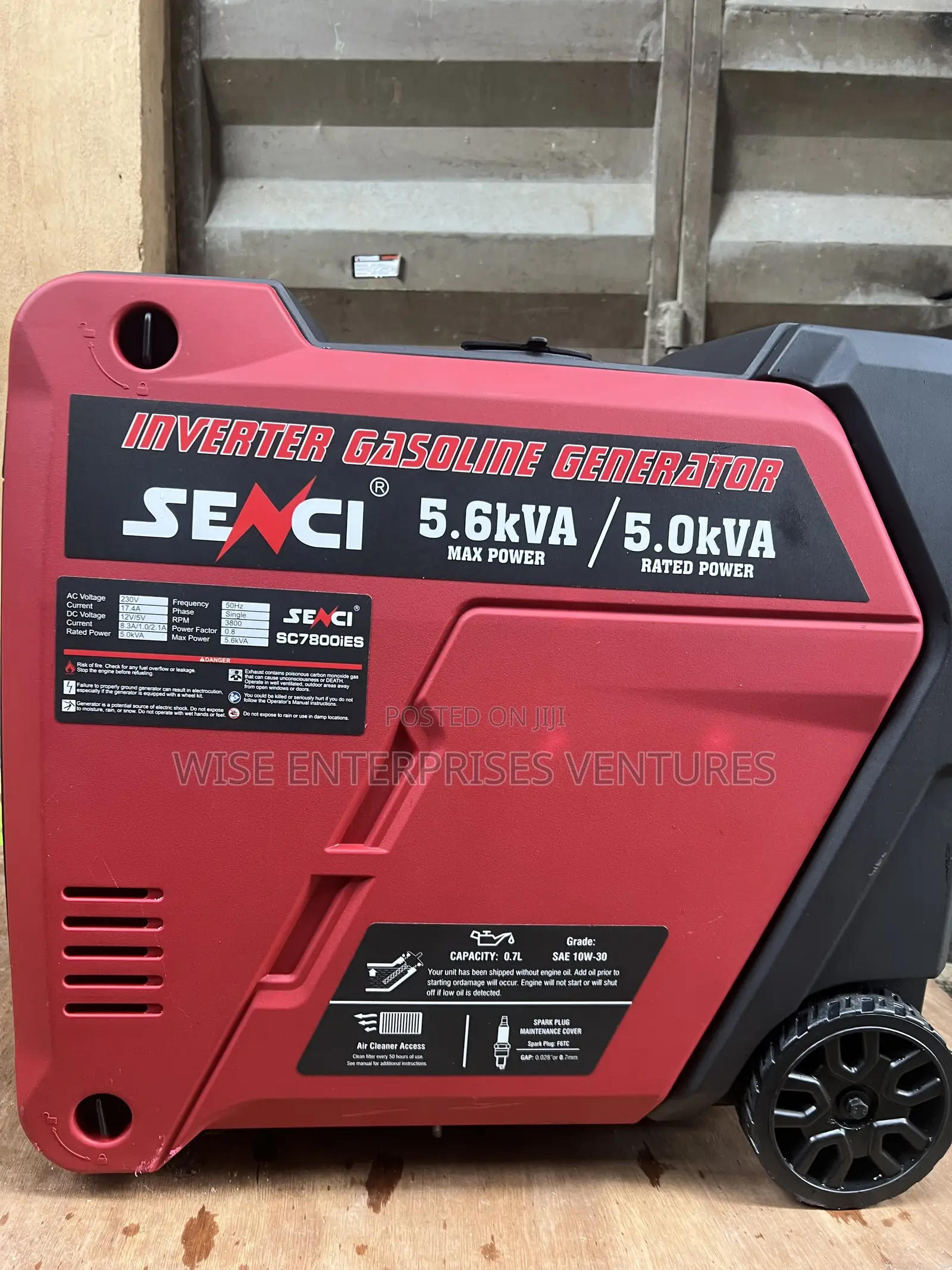 Senci 5.6kva Inverter Generator