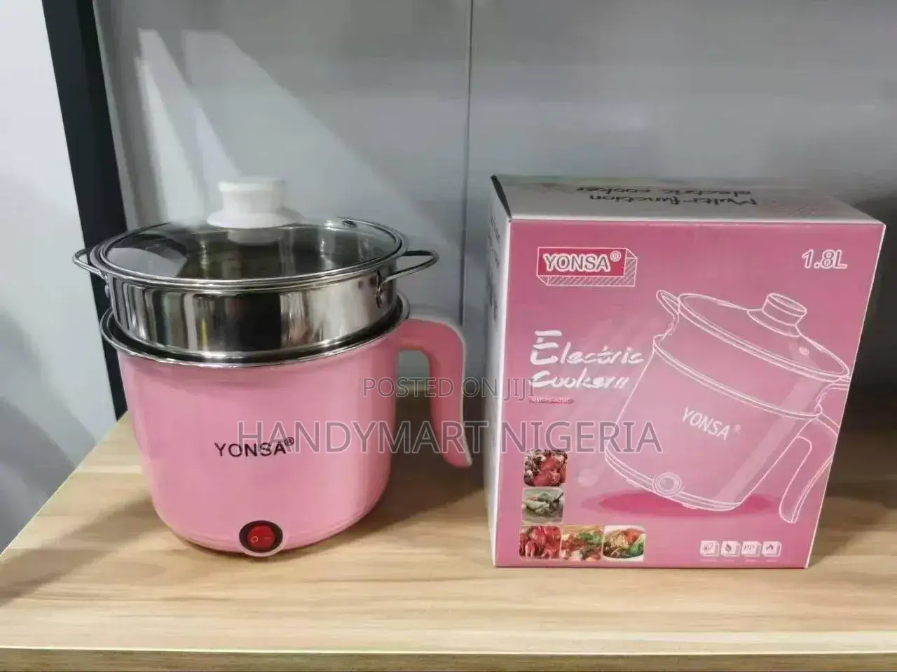 Yonsa 1.8l Multi-Function Electric Hot Pot Cooker 15% Off