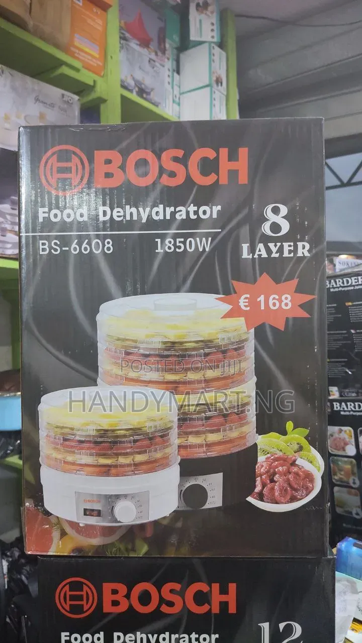 Bosch 8-Layer Food Dehydrator (Model Bs-6608)