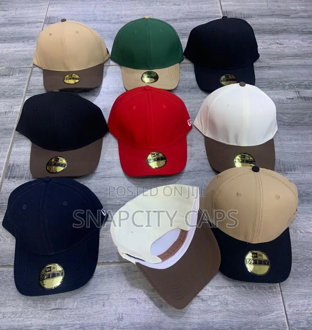 Blank Fitted and Snapback Caps for Customization