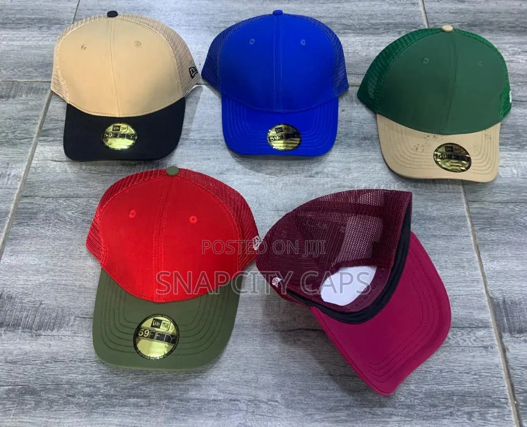 Blank Fitted and Snapback Caps for Customization
