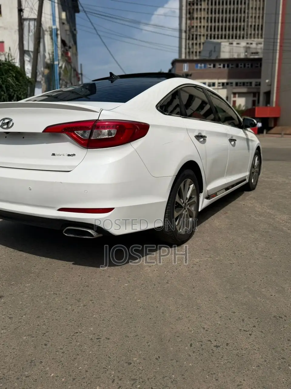 Hyundai Sonata 2017 White