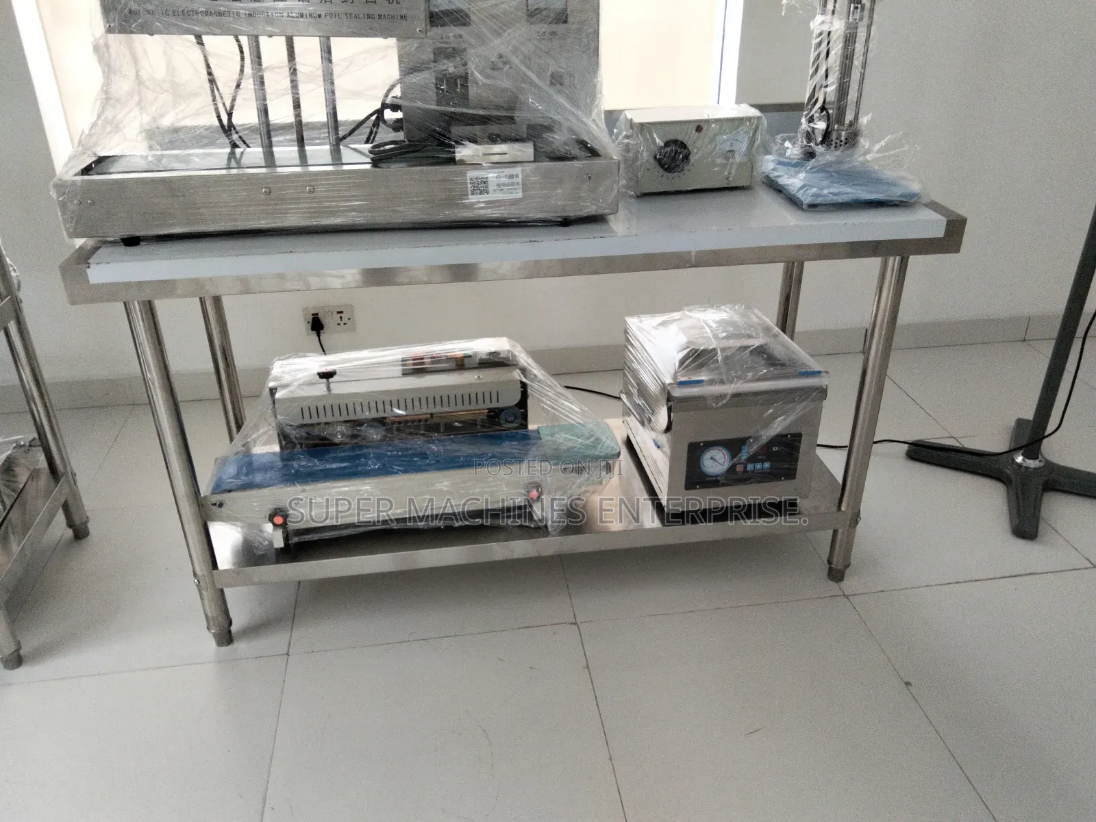 Industrial Stainless Steel Table