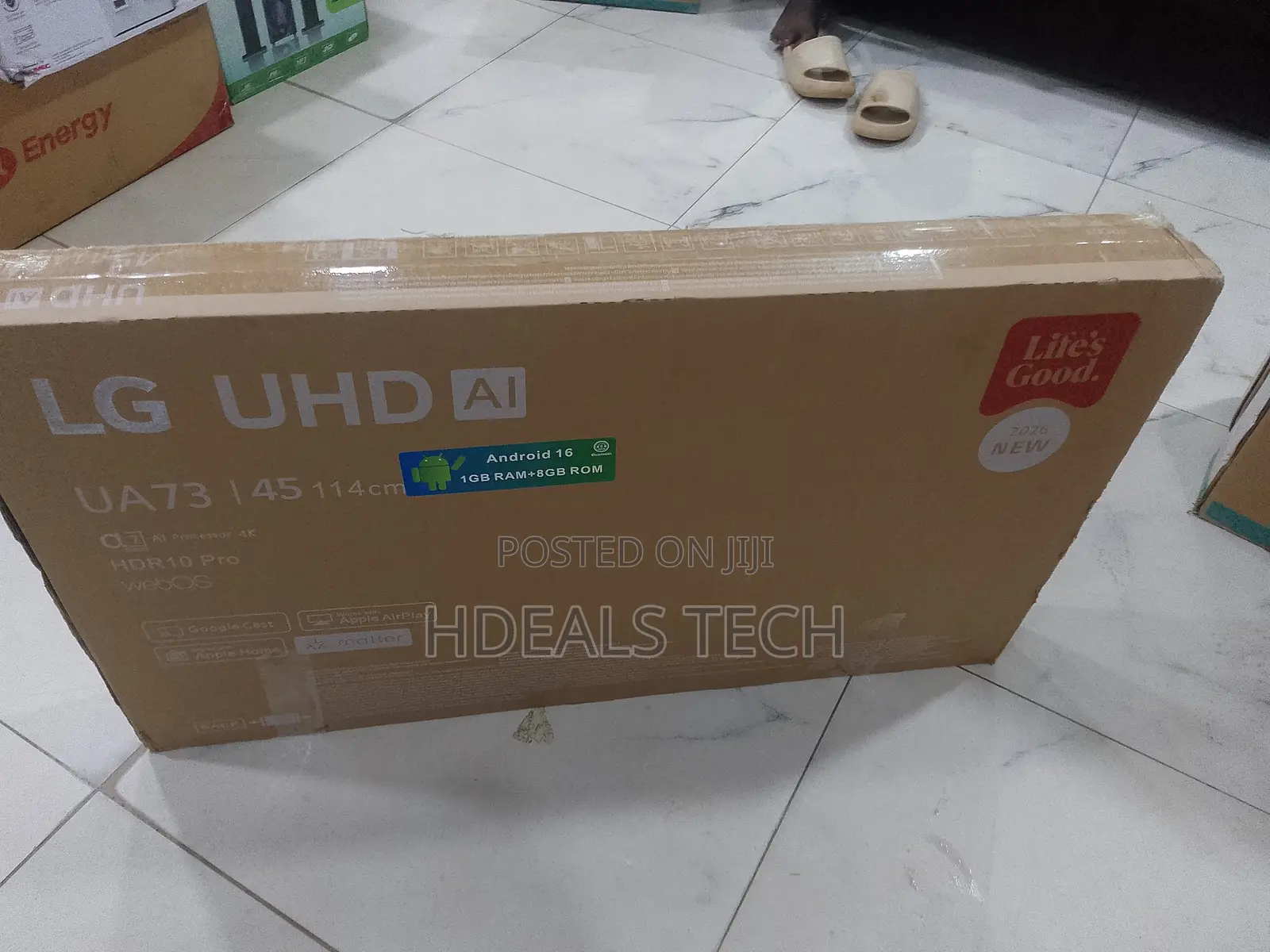 Lg Uhd 45-Inch Smart Tv – Crystal Clear Picture