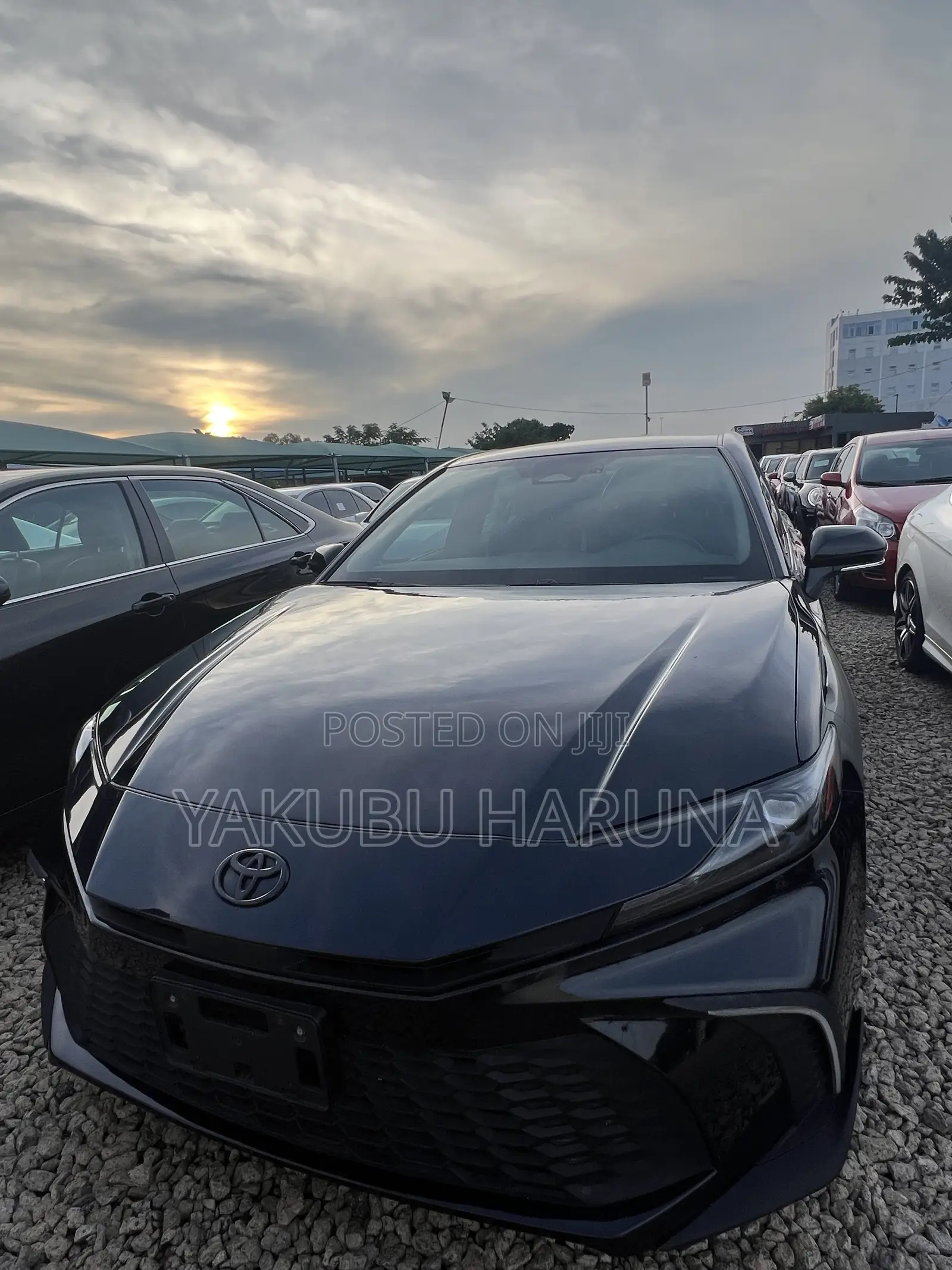 New Toyota Camry SE 2024 Black