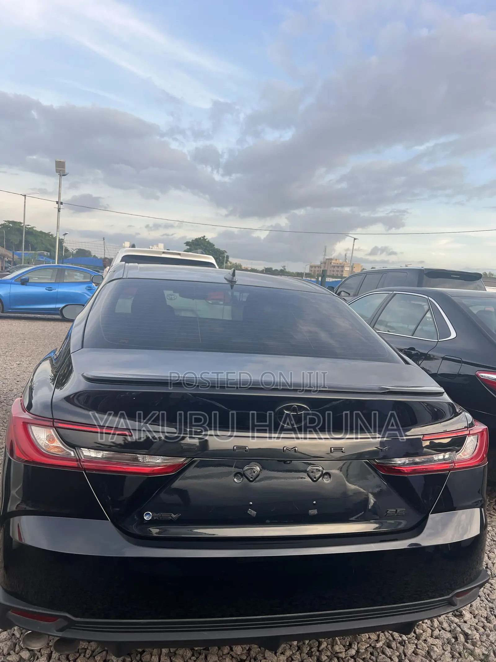 New Toyota Camry SE 2024 Black