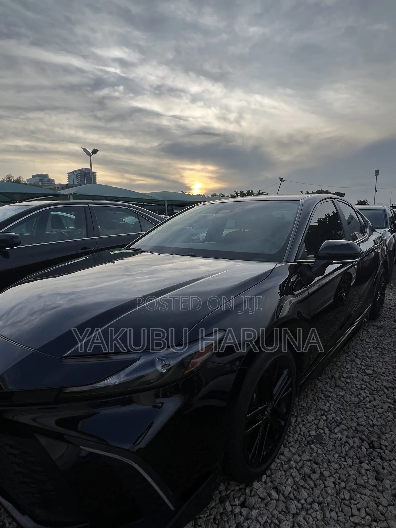 New Toyota Camry SE 2024 Black