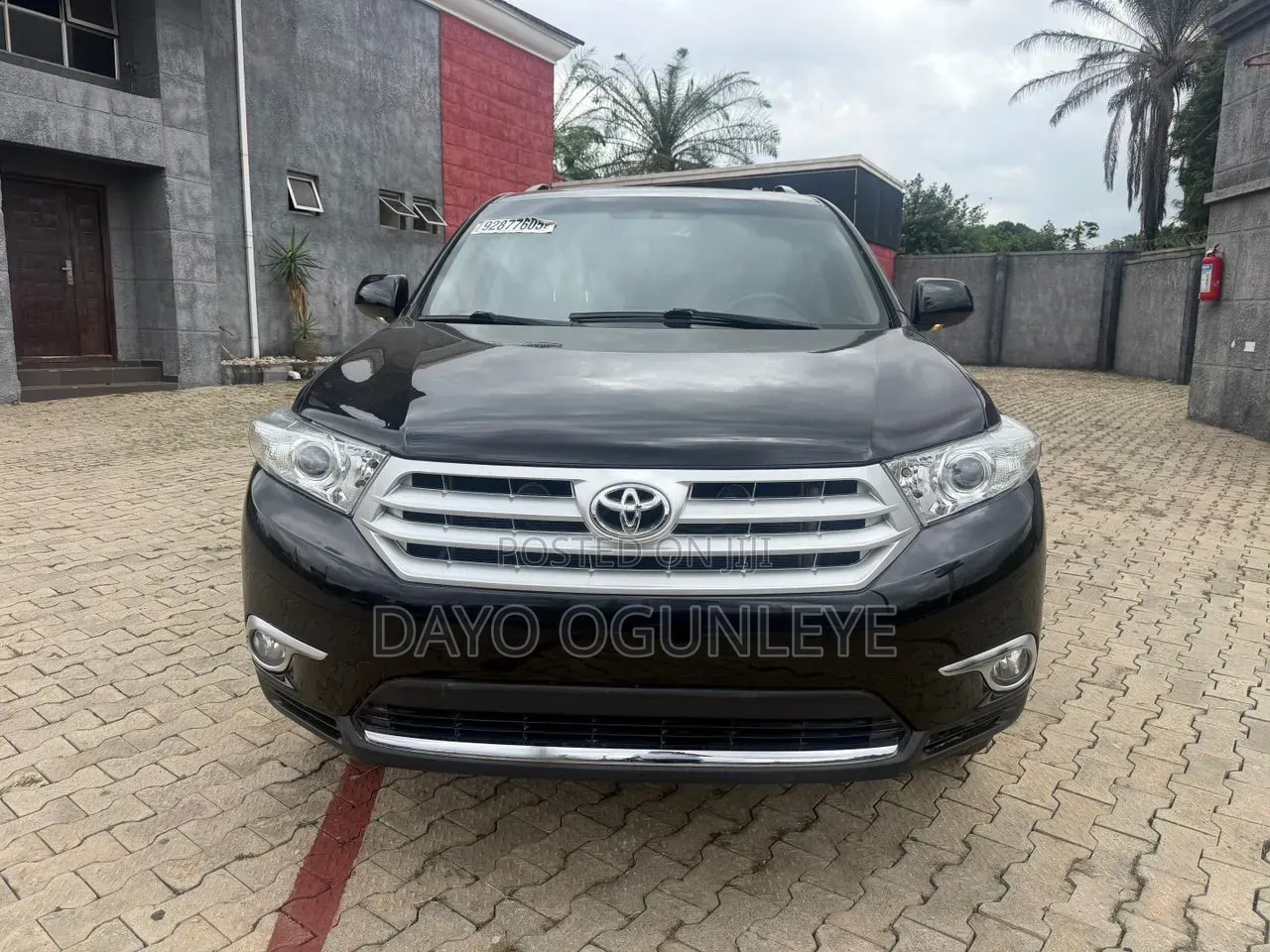 Toyota Highlander Limited 2011 Black