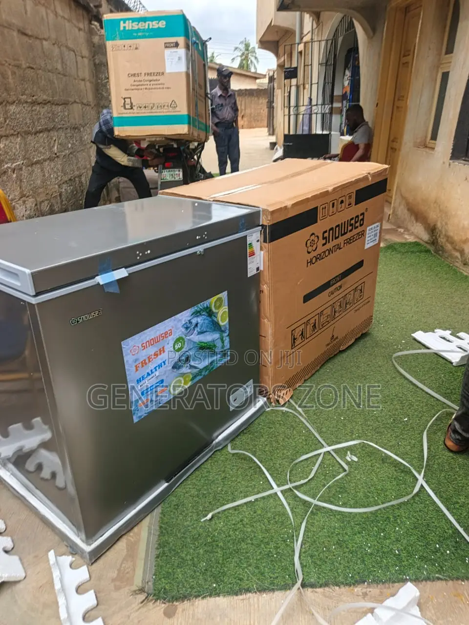 Snowsea Bd-258176l Chest Freezer for Home Business Use
