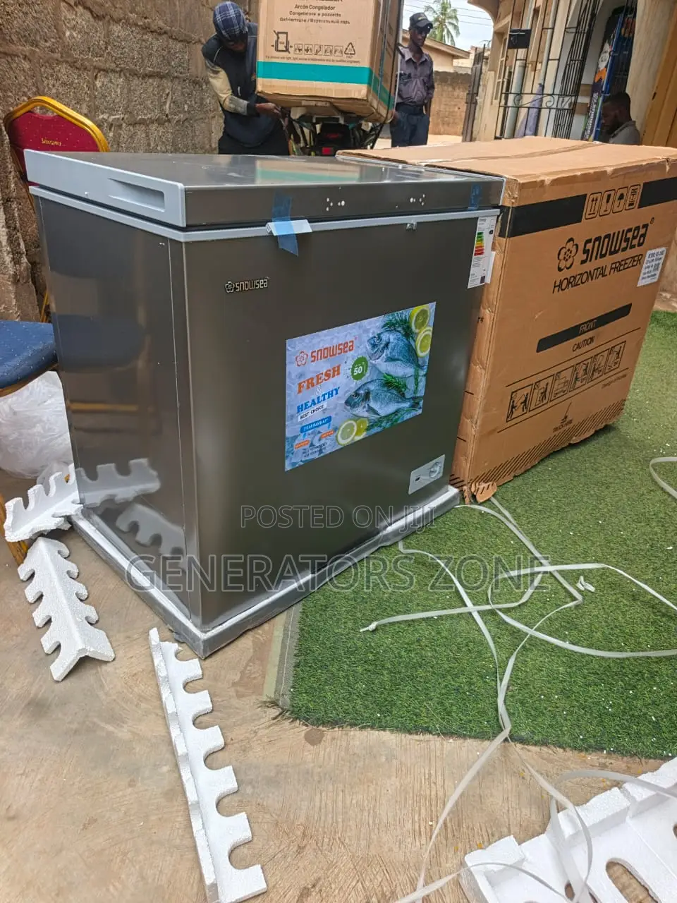 Snowsea Bd-258176l Chest Freezer for Home Business Use