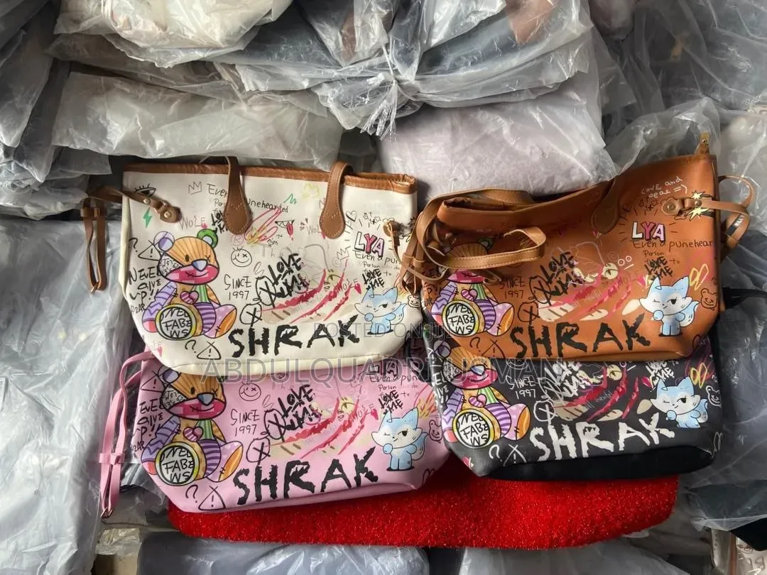 SHRK Ladies Quality Handbag - Brown