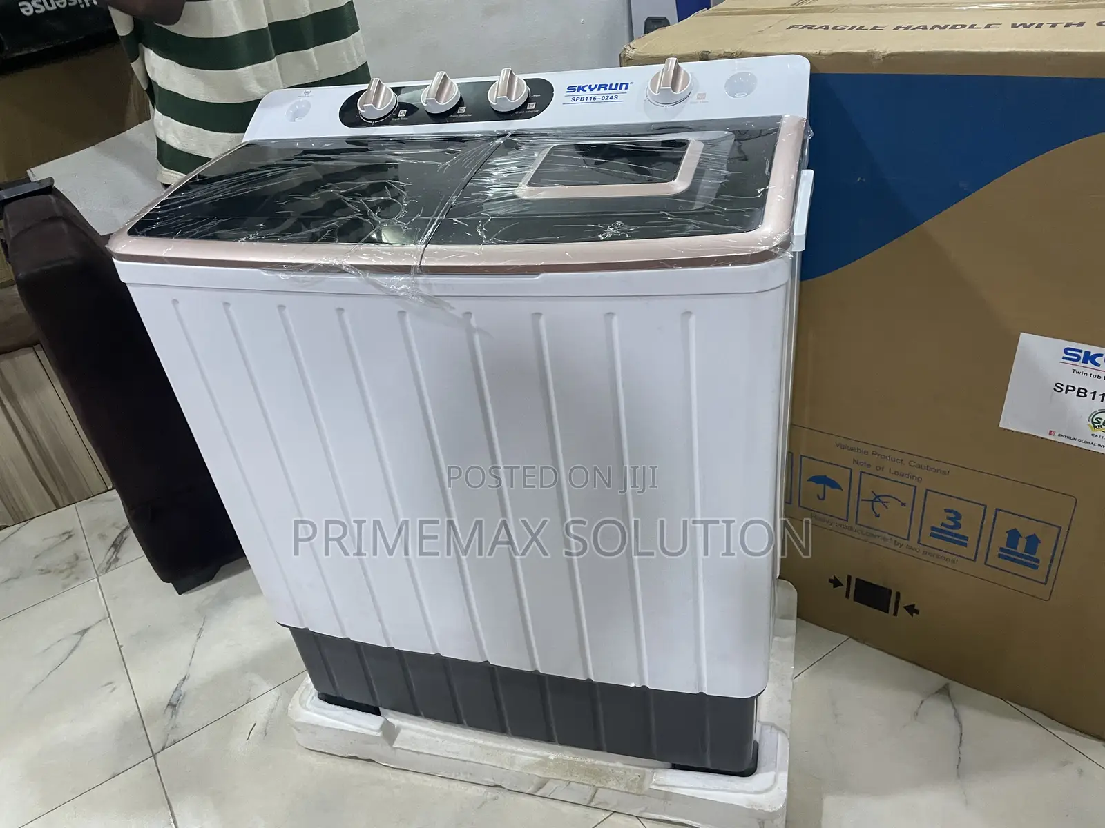 Skyrun 11kg Twin Tub Semi-Automatic Washer