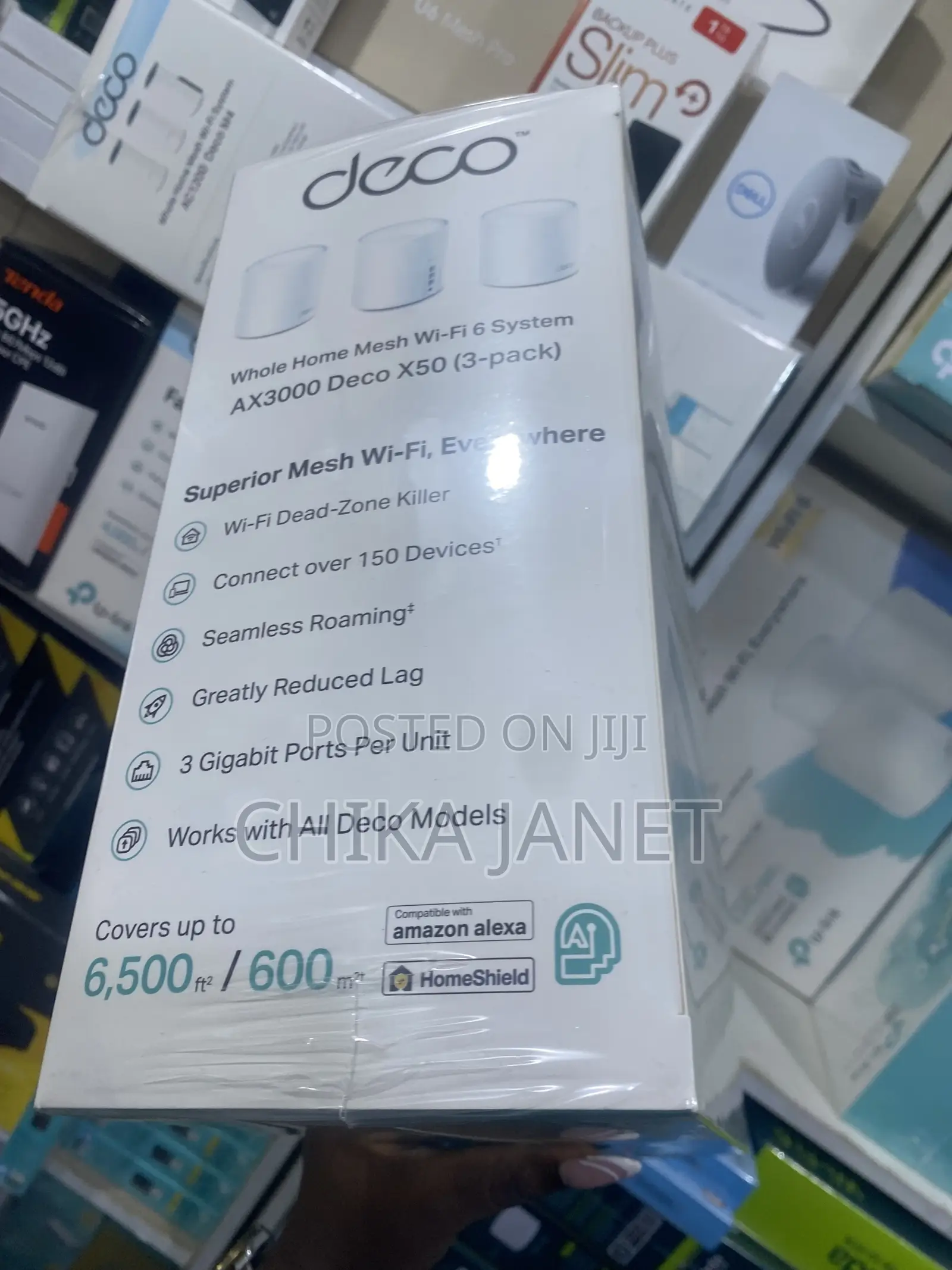 Ax3000 Whole Home Mesh Wifi 6 System