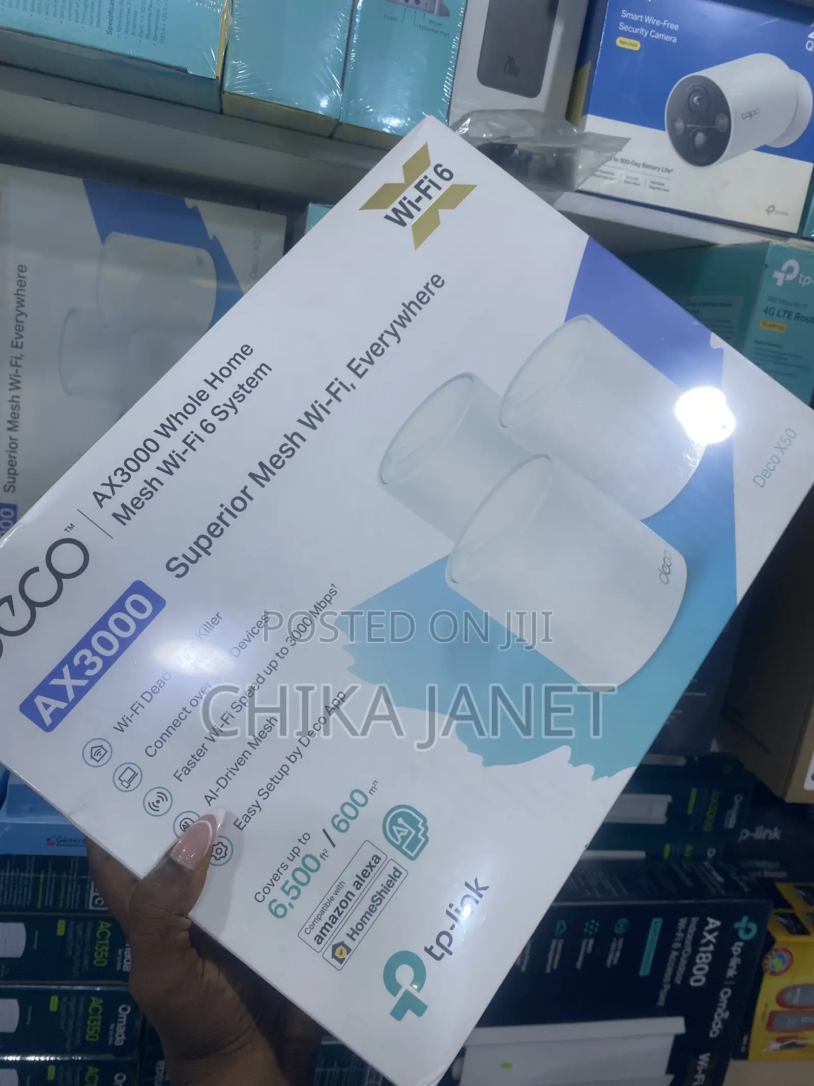 Ax3000 Whole Home Mesh Wifi 6 System