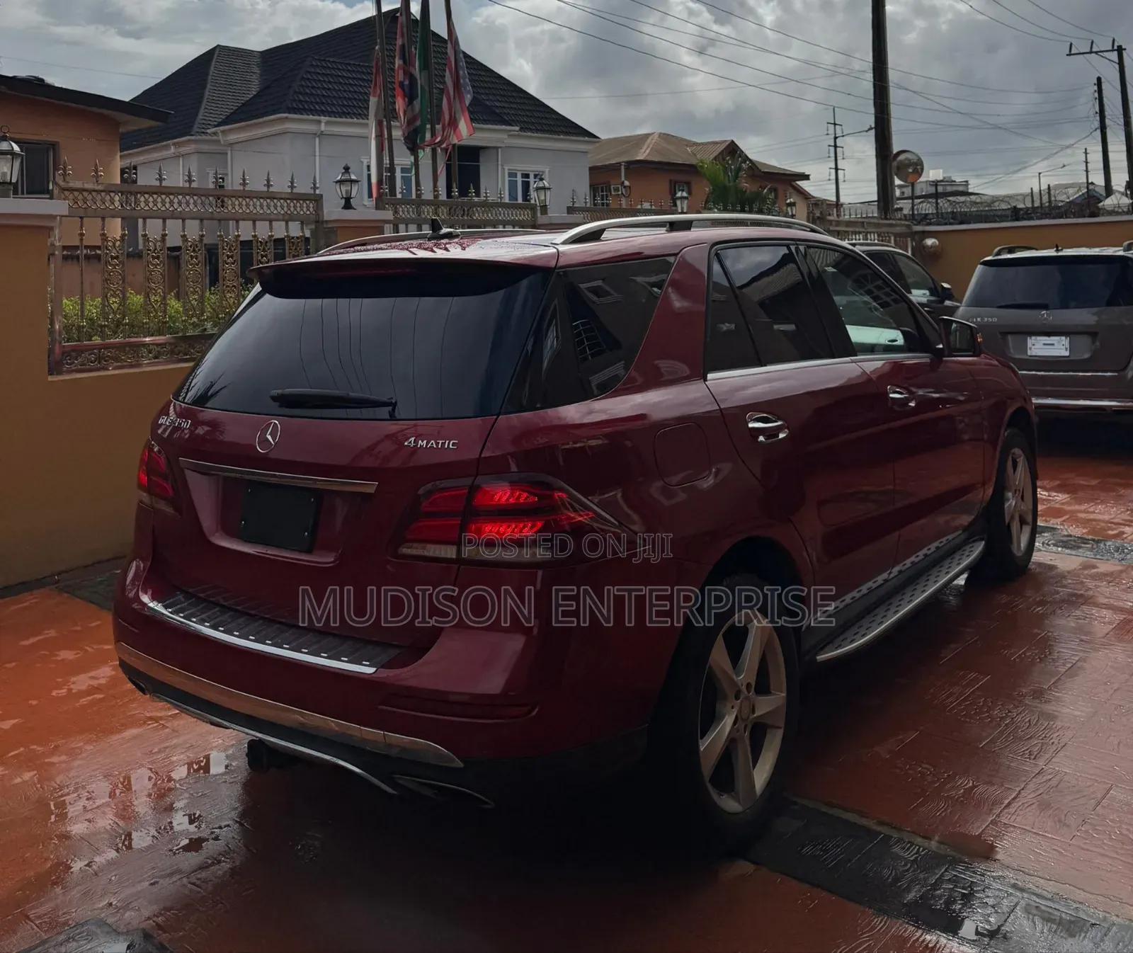 Mercedes-Benz GLE-Class 2017 Red