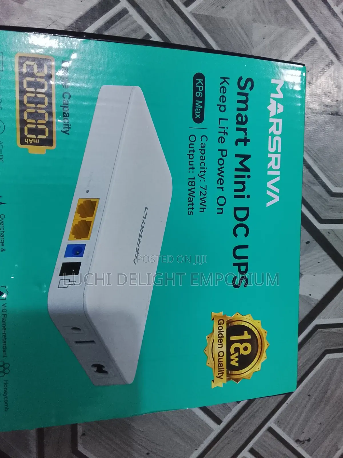 Masriva Mini Dc Poe Router Powerbank -20000mah