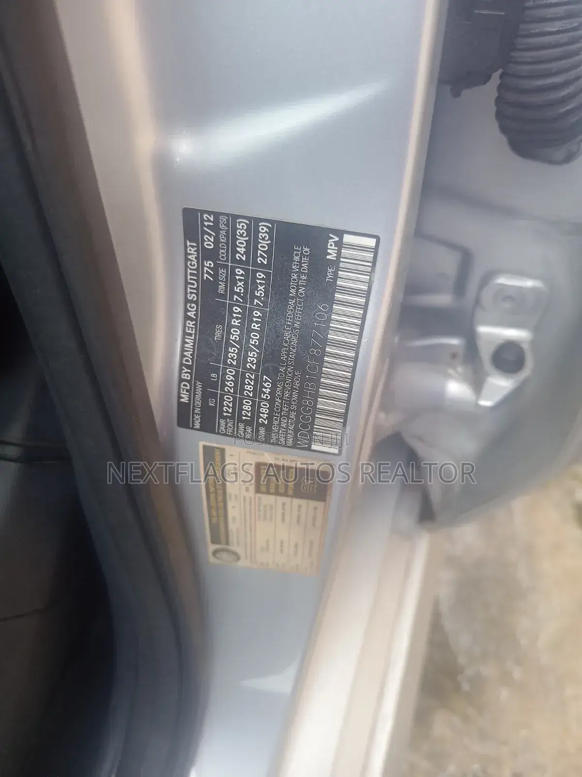 Mercedes-Benz GLK-Class 350 4MATIC 2012 Silver