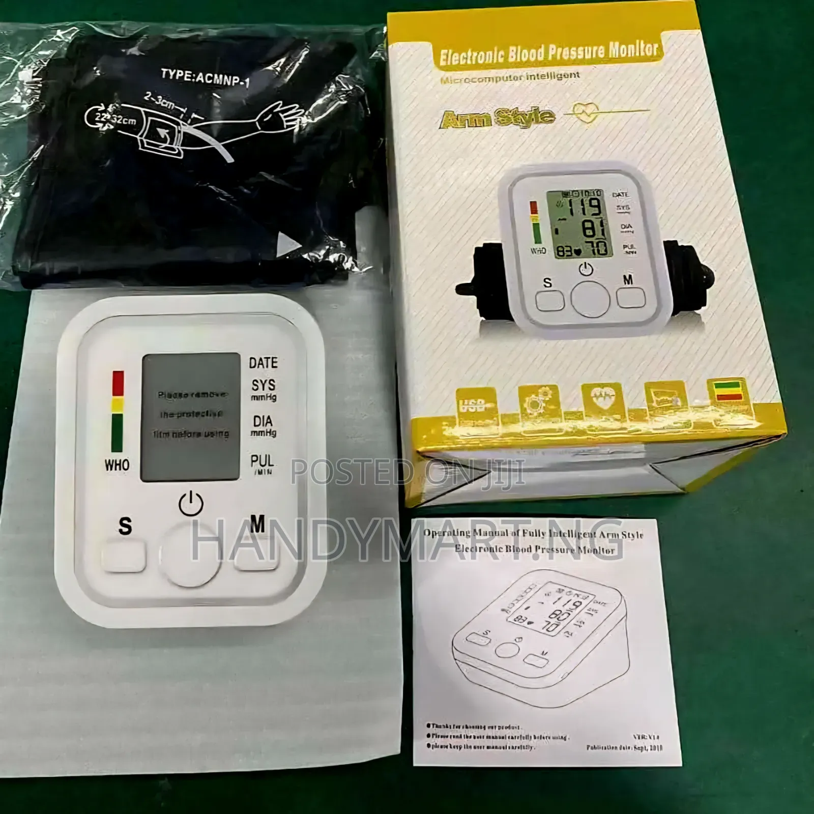 SRZR Arm Style Blood Pressure Monitor 25% Off