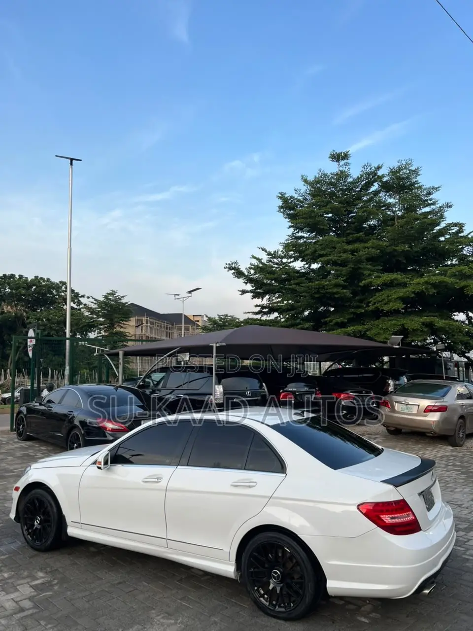 Mercedes-Benz C300 Luxury 4Matic Sedan AWD (3.5L 6cyl 7A) 2013 White