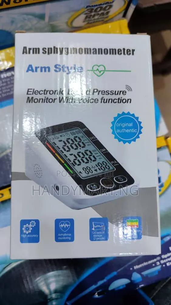 Digital Bp Monitor With Voice Functionality – 20% Off ✅