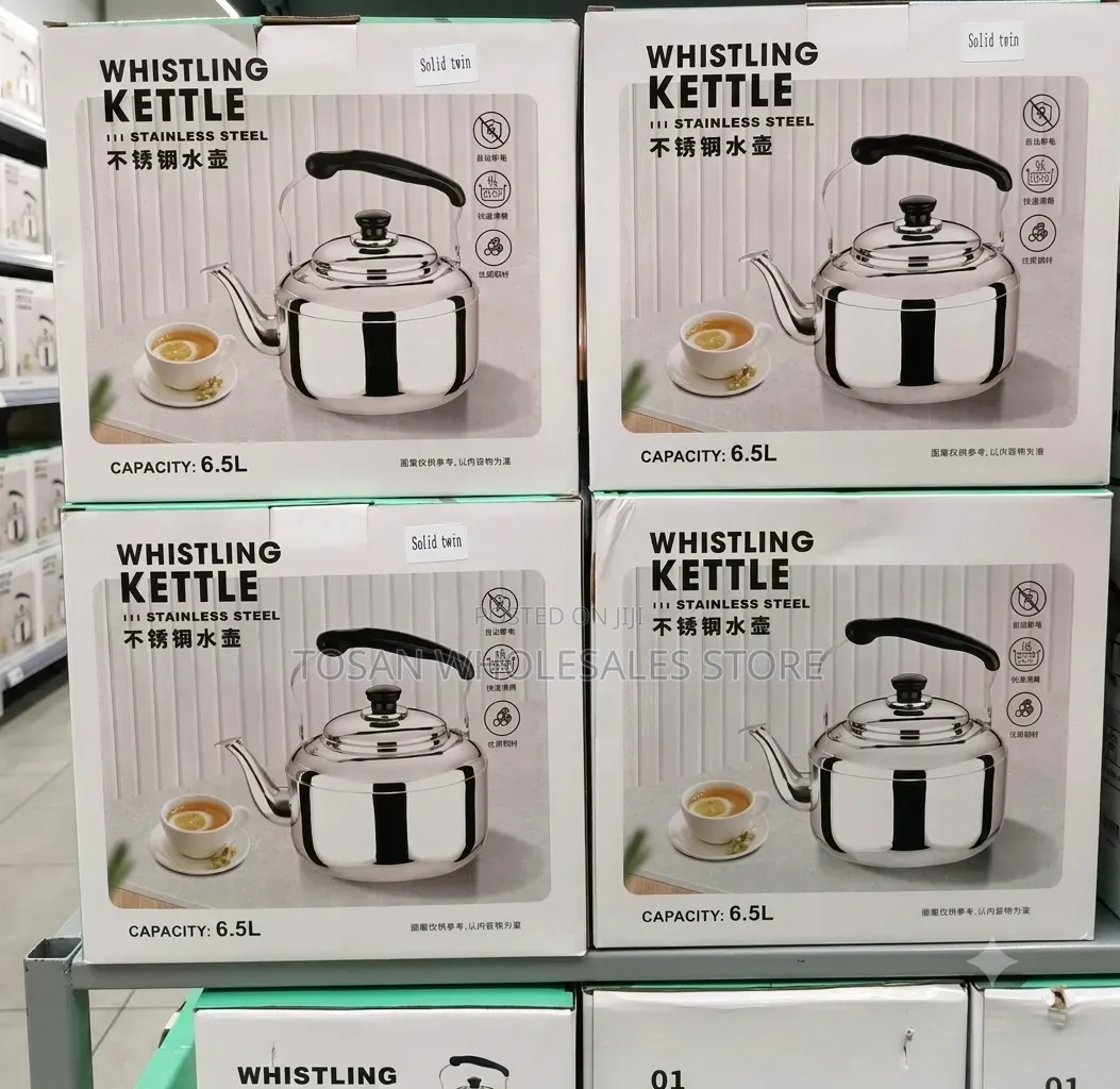 Premium 6.5L Stainless Steel Whistling Kettle