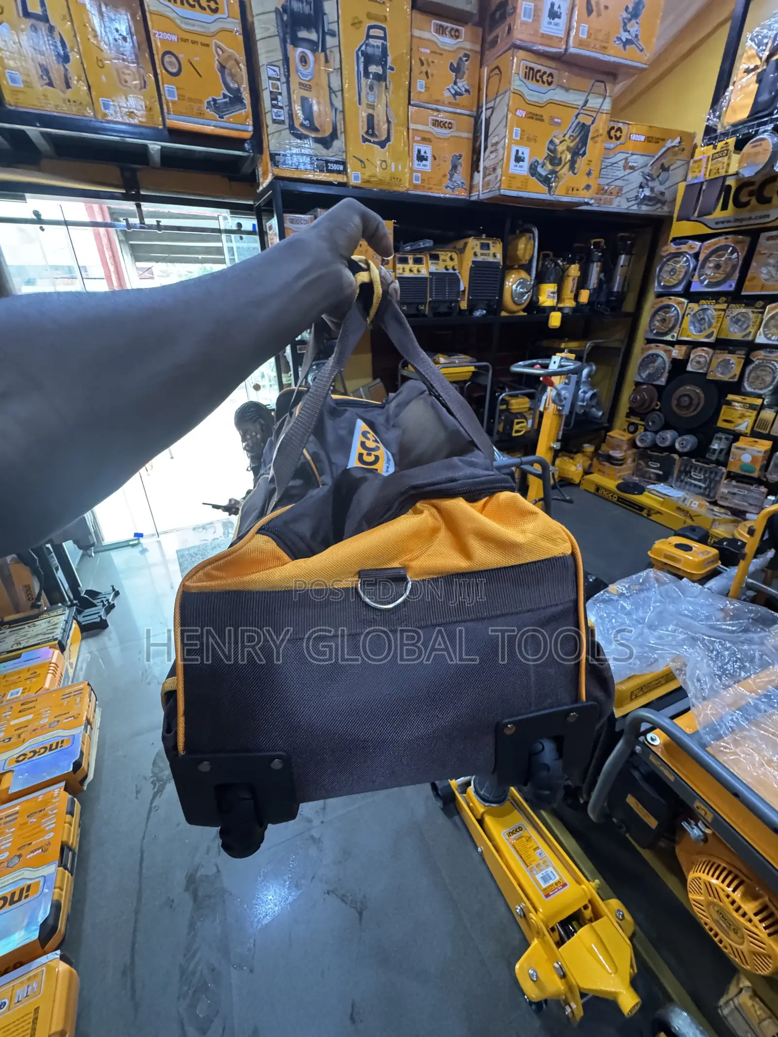 27” Trolly Ingco Heavy Duty Tools Bag Industrial