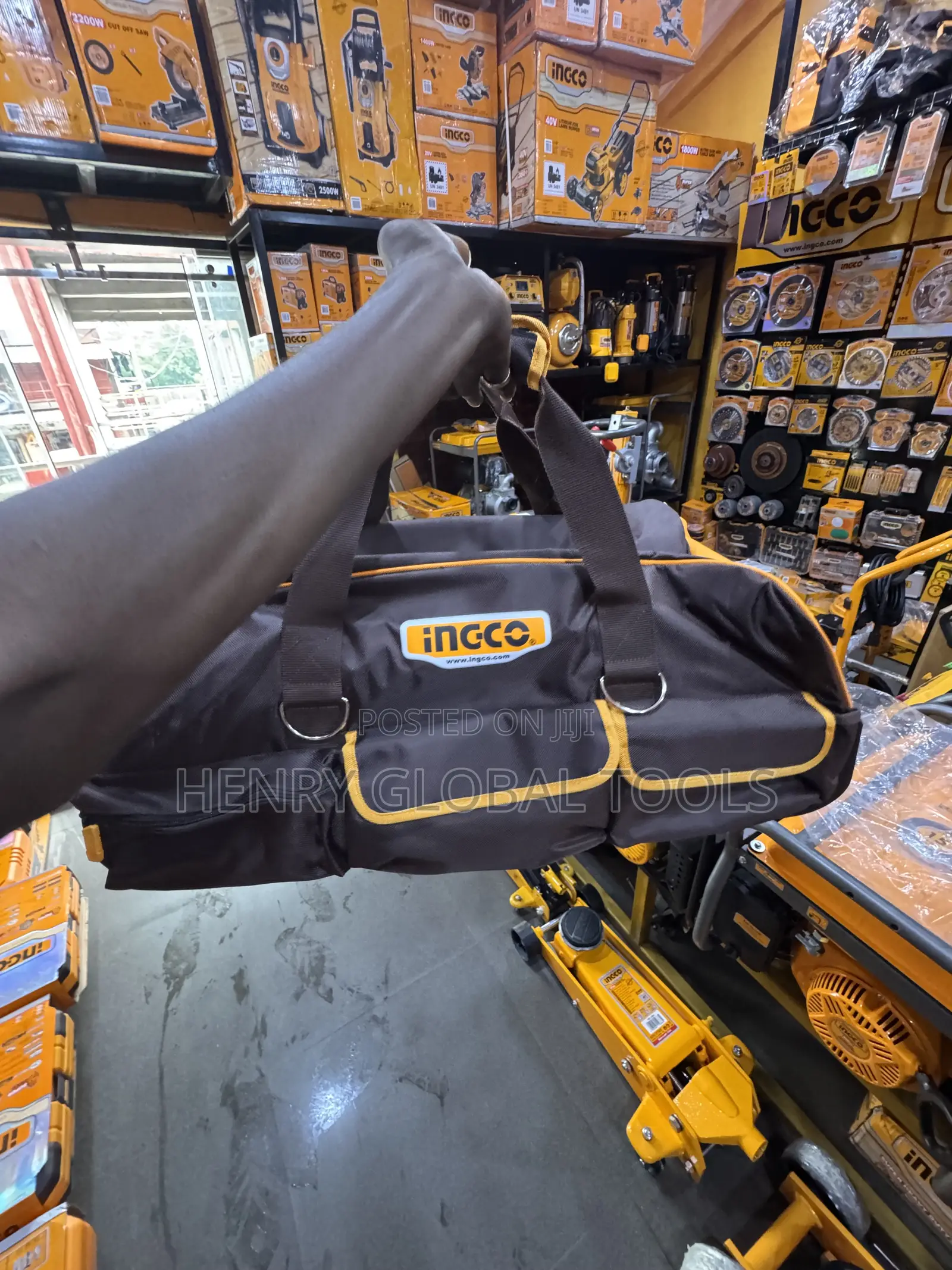 27” Trolly Ingco Heavy Duty Tools Bag Industrial