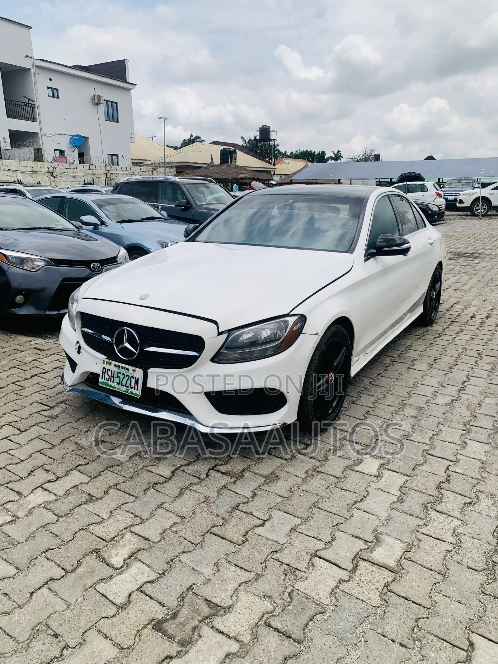 Mercedes-Benz C300 2016 White