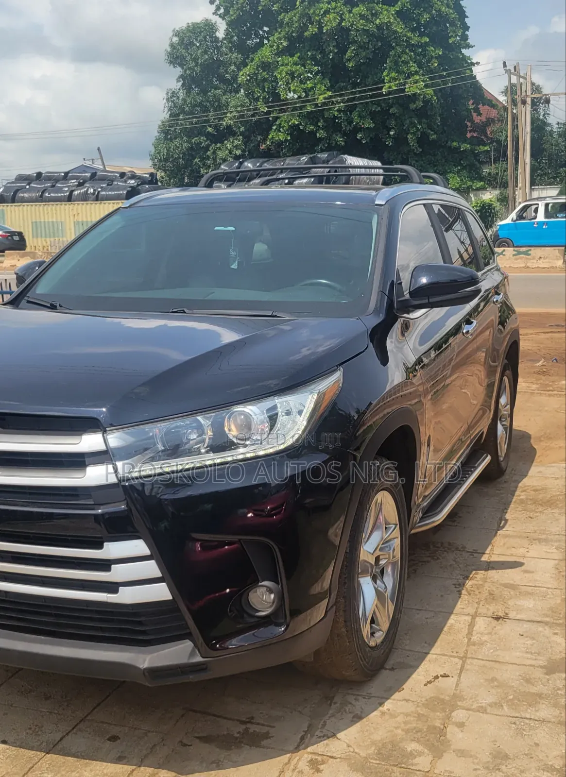 Toyota Highlander Limited V6 4x2 (3.5L 6cyl 6A) 2016 Black
