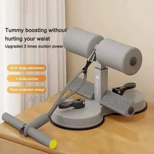Pull Ups Sit Up Bar With Pushup Rope Adjustable for Exercise