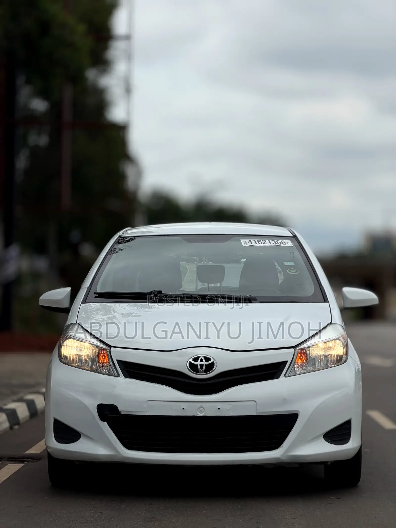 Toyota Yaris 2014 White