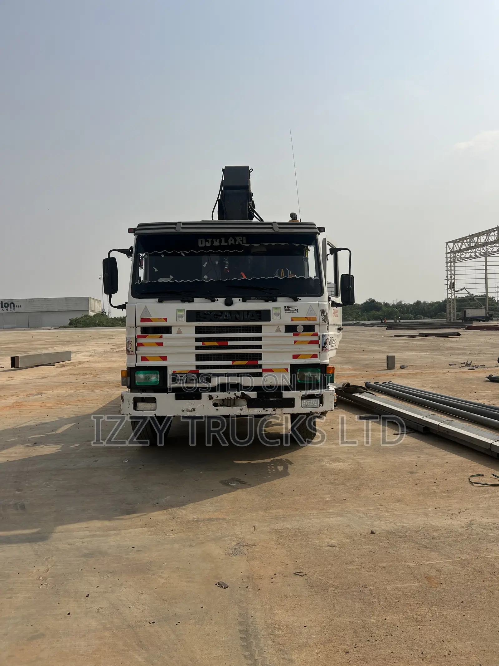 Professional Hiab Crane Truck Rental in Nigeria