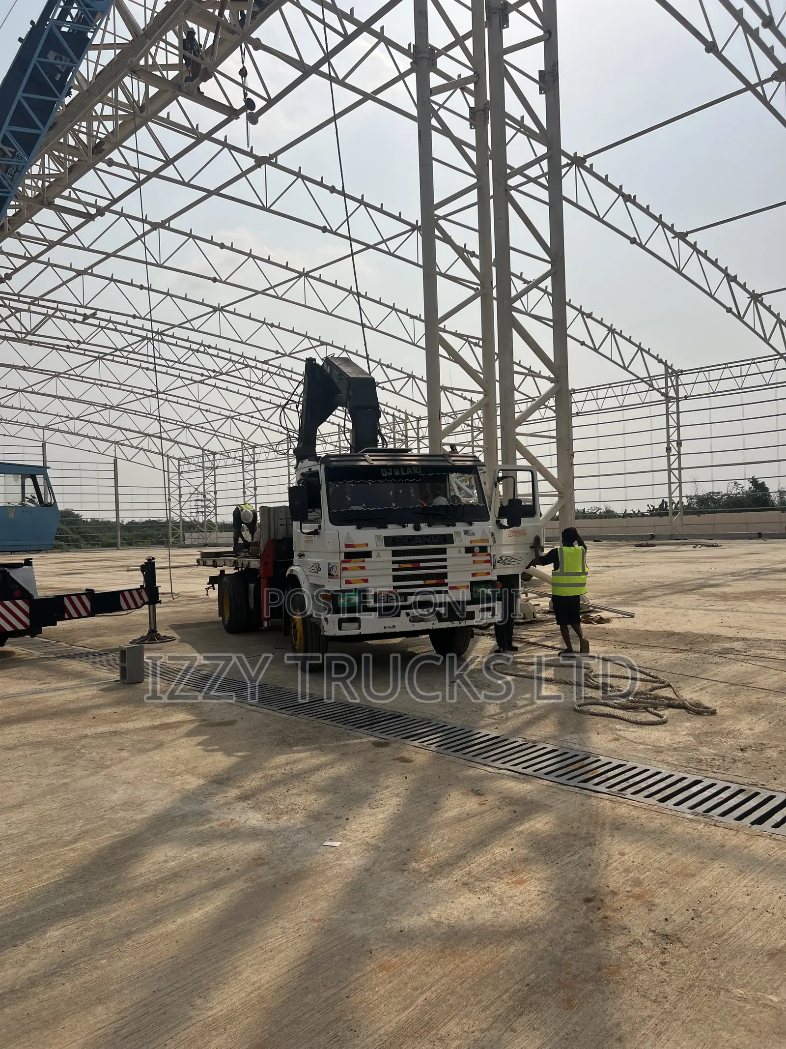 Professional Hiab Crane Truck Rental in Nigeria