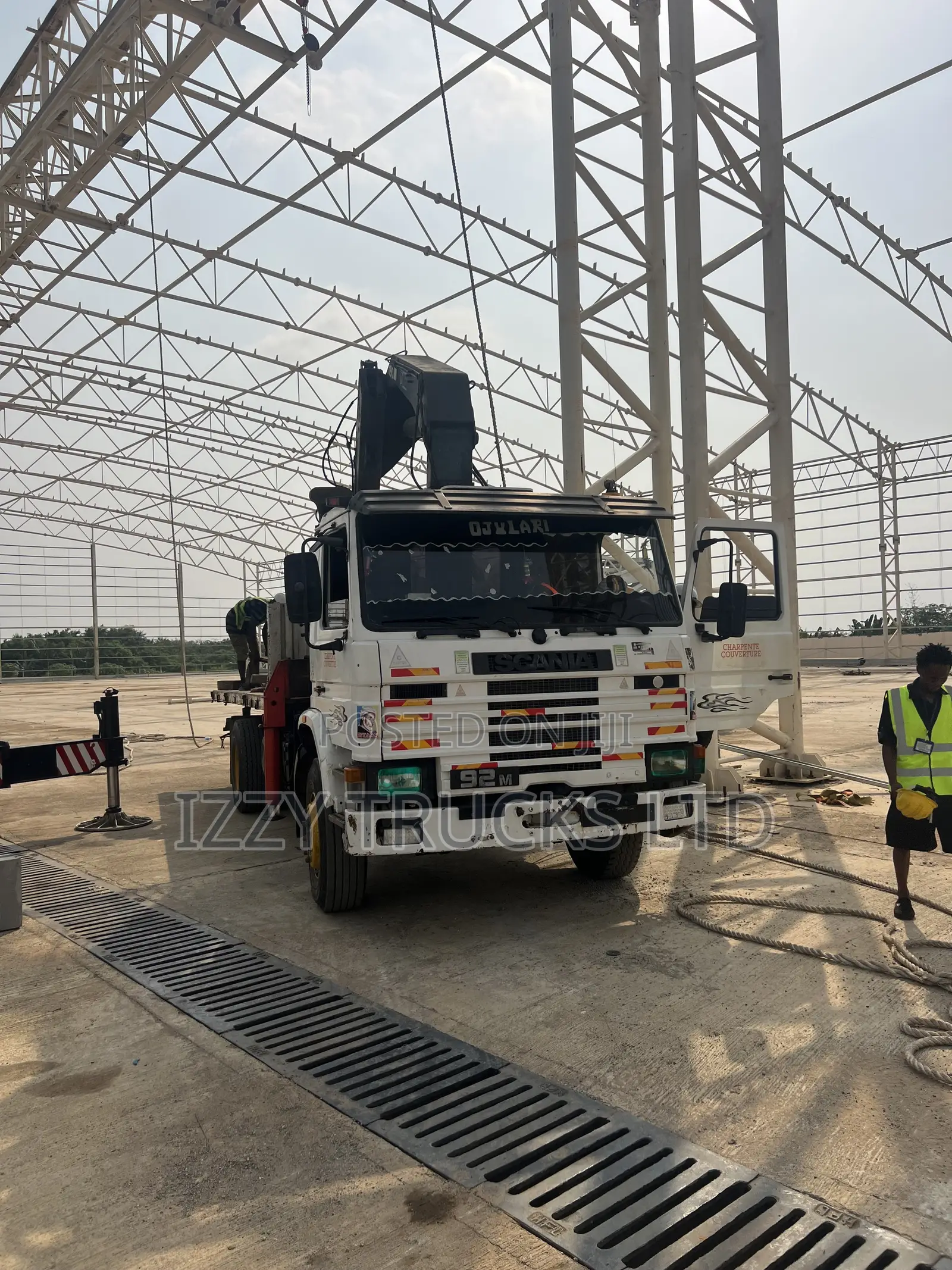 Professional Hiab Crane Truck Rental in Nigeria