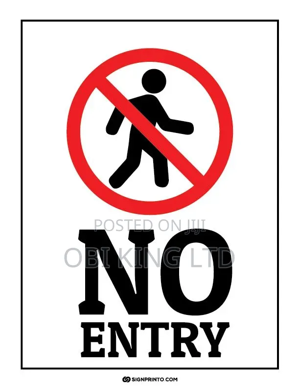 Self-Adhesive Door Signs (Adhesive Door Plates).