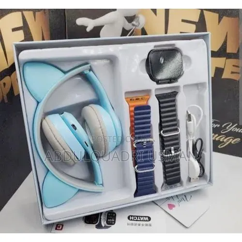 Ultra Watch With Headphones