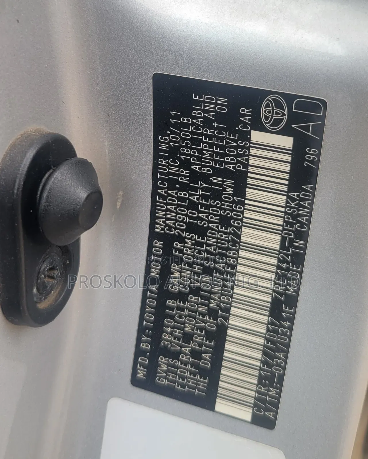 Toyota Corolla S 4dr Sedan (1.8L 4cyl 4A) 2012 Silver