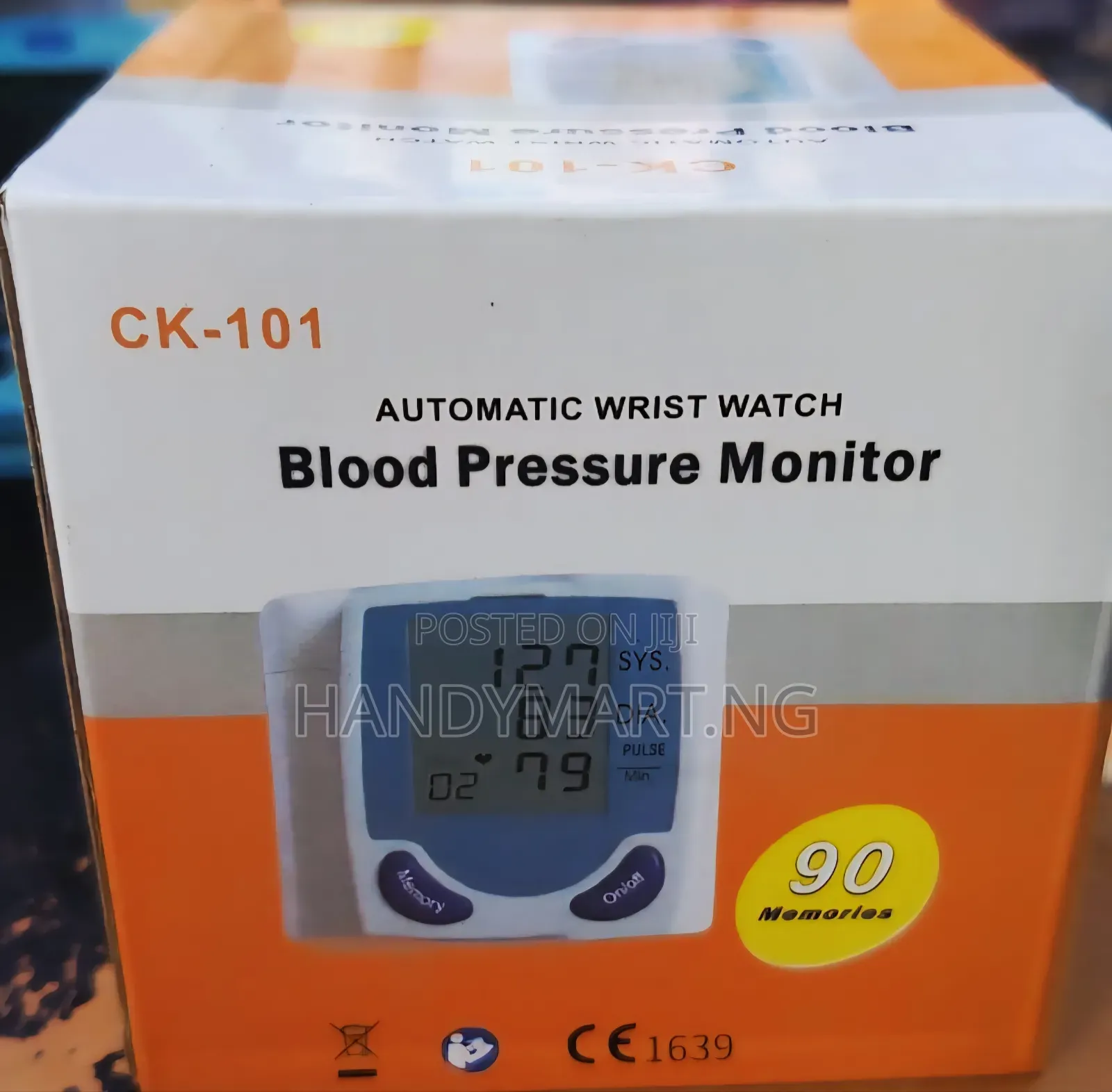 CK-101 Automatic Wrist Watch Blood Pressure Monitor 20% OFF