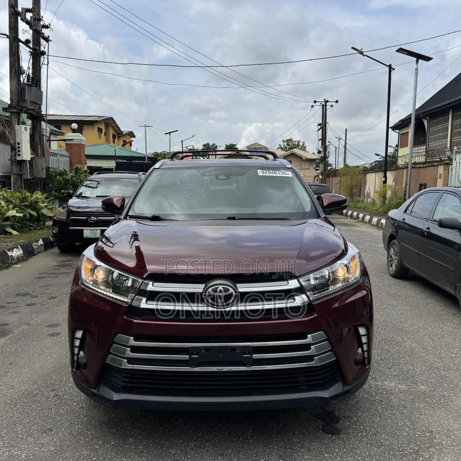 Toyota Highlander Limited 4x4 V6 (3.5L 6cyl 8A) 2018 Burgundy
