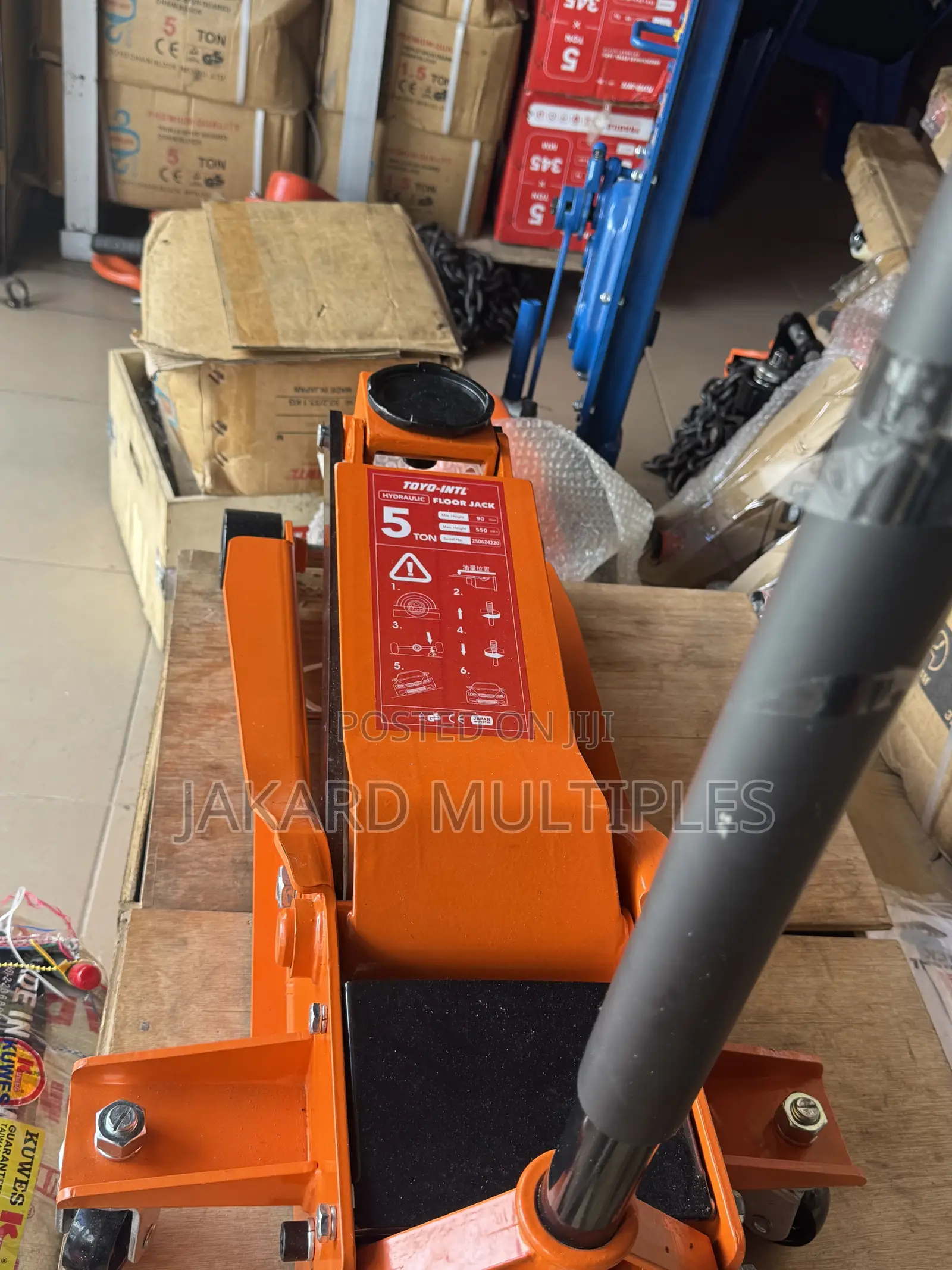 5 Ton Hydraulic Floor Jack