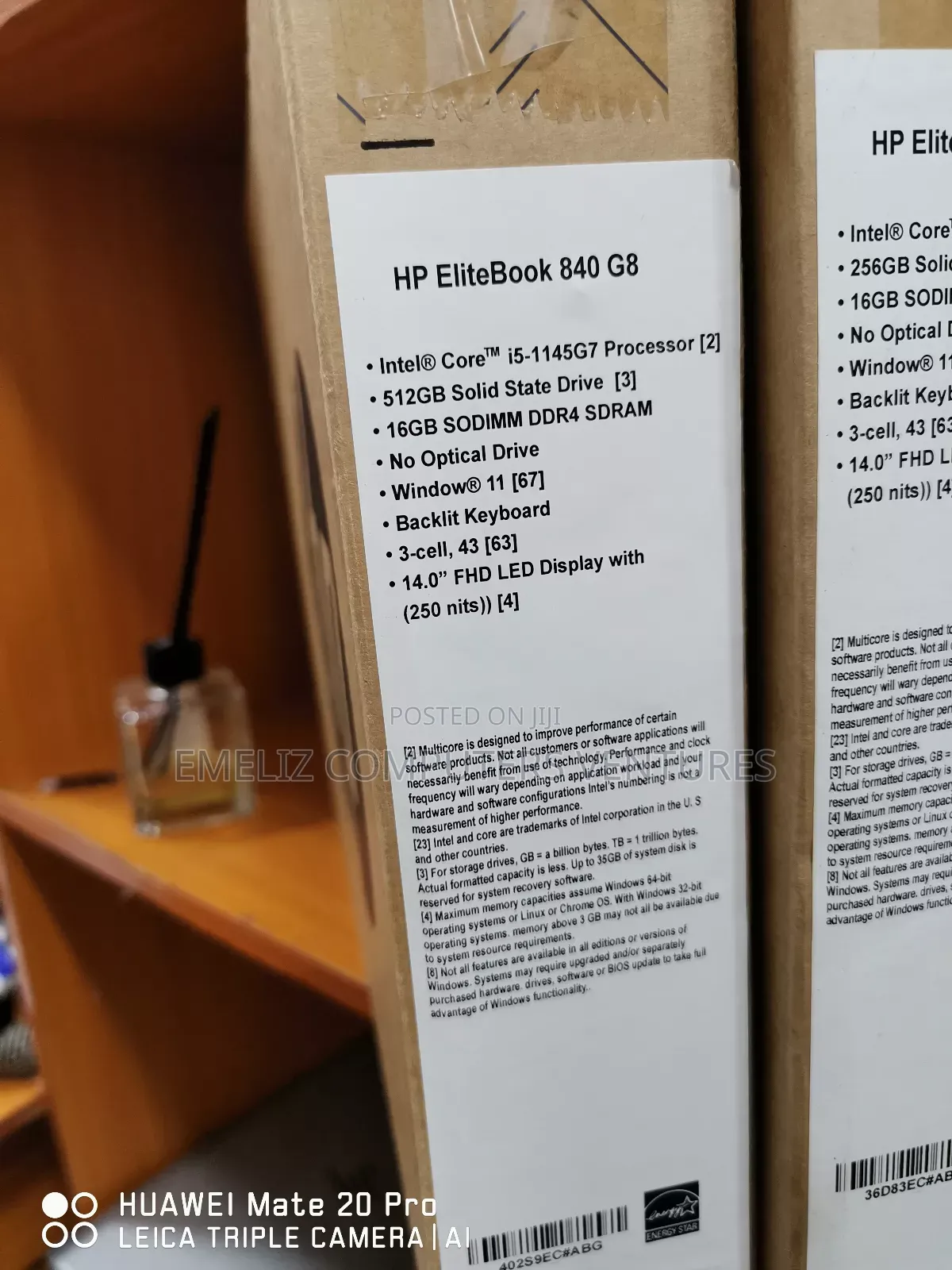 New Laptop HP EliteBook 840 G8 16GB Intel Core i5 SSD 512GB