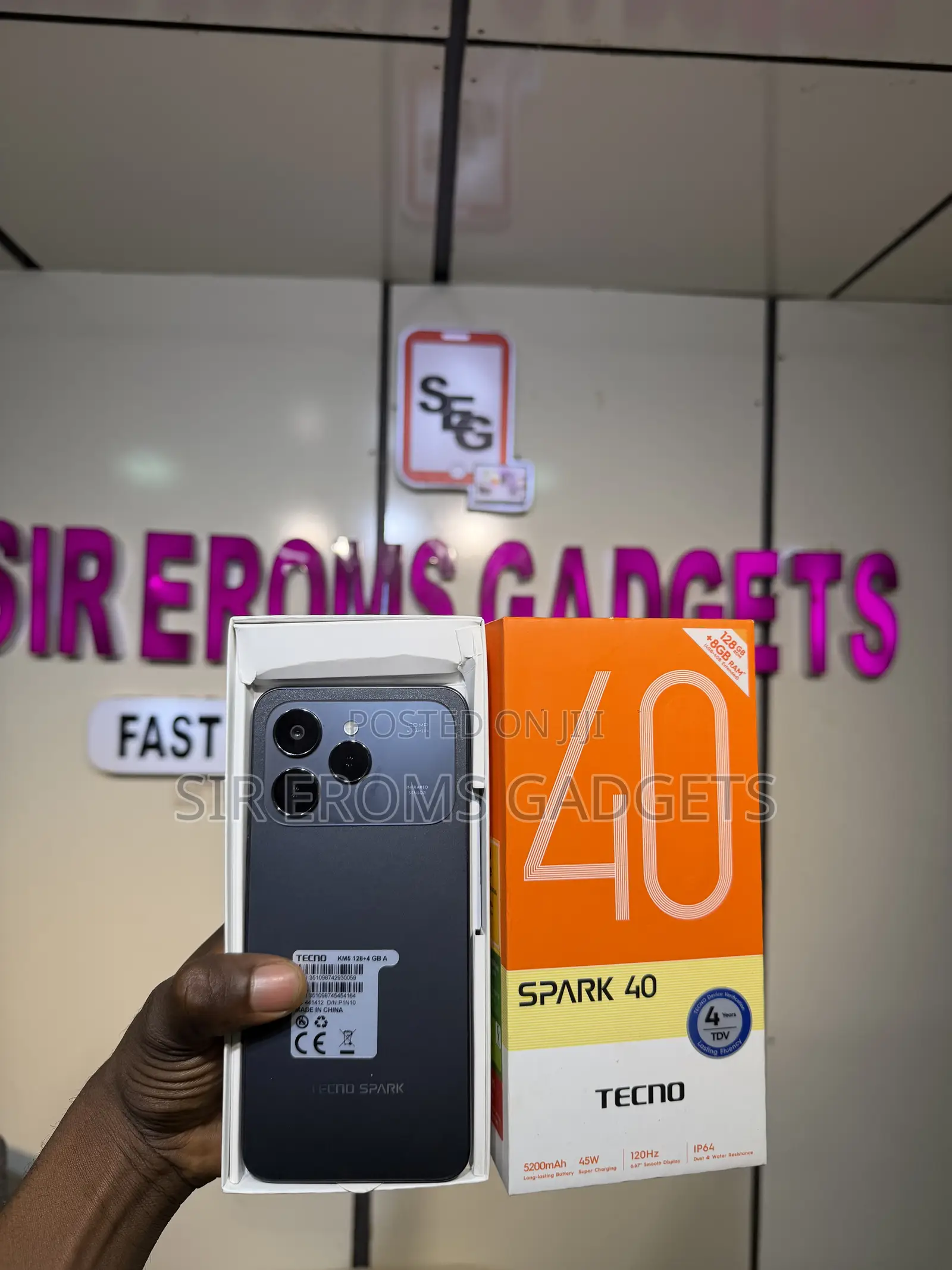 Tecno Spark 40 128 GB Blue