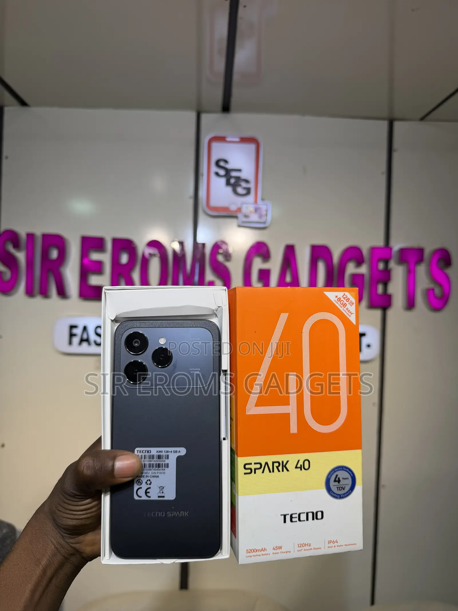Tecno Spark 40 128 GB Blue