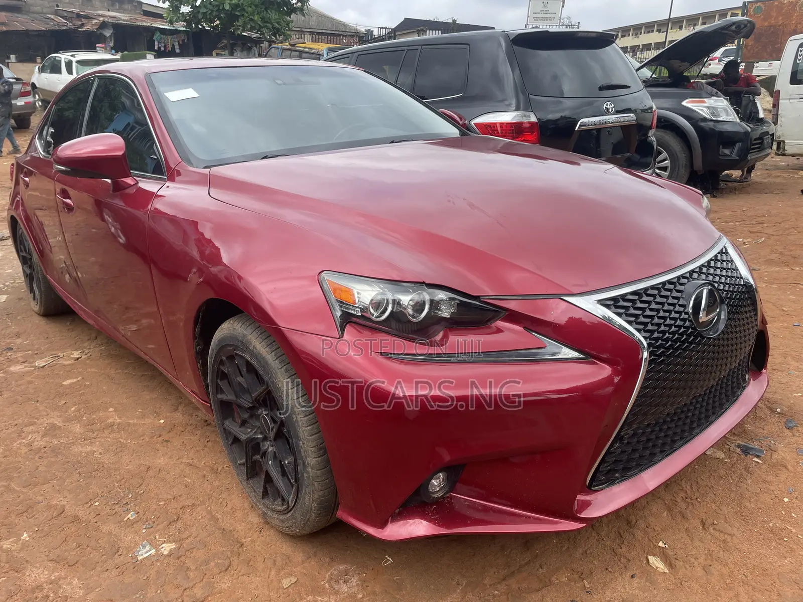 Lexus IS 350 AWD 2016 Red