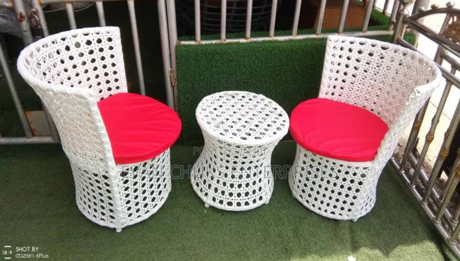 Me and You Rattan Outdoor Chairs