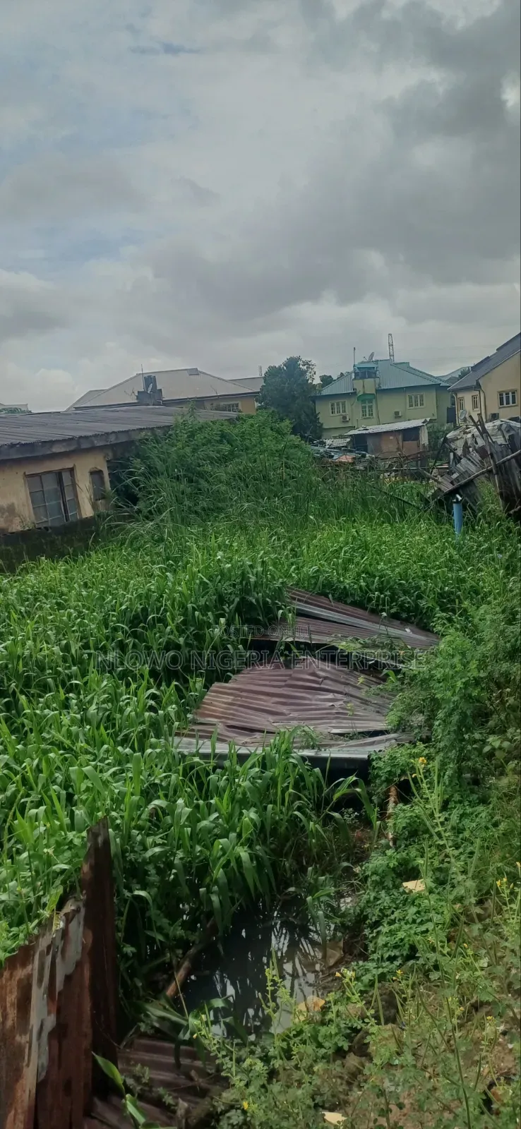 For Sale Half Plot of Land at Ajoke Salako Street Ifako Gbagada Lagos